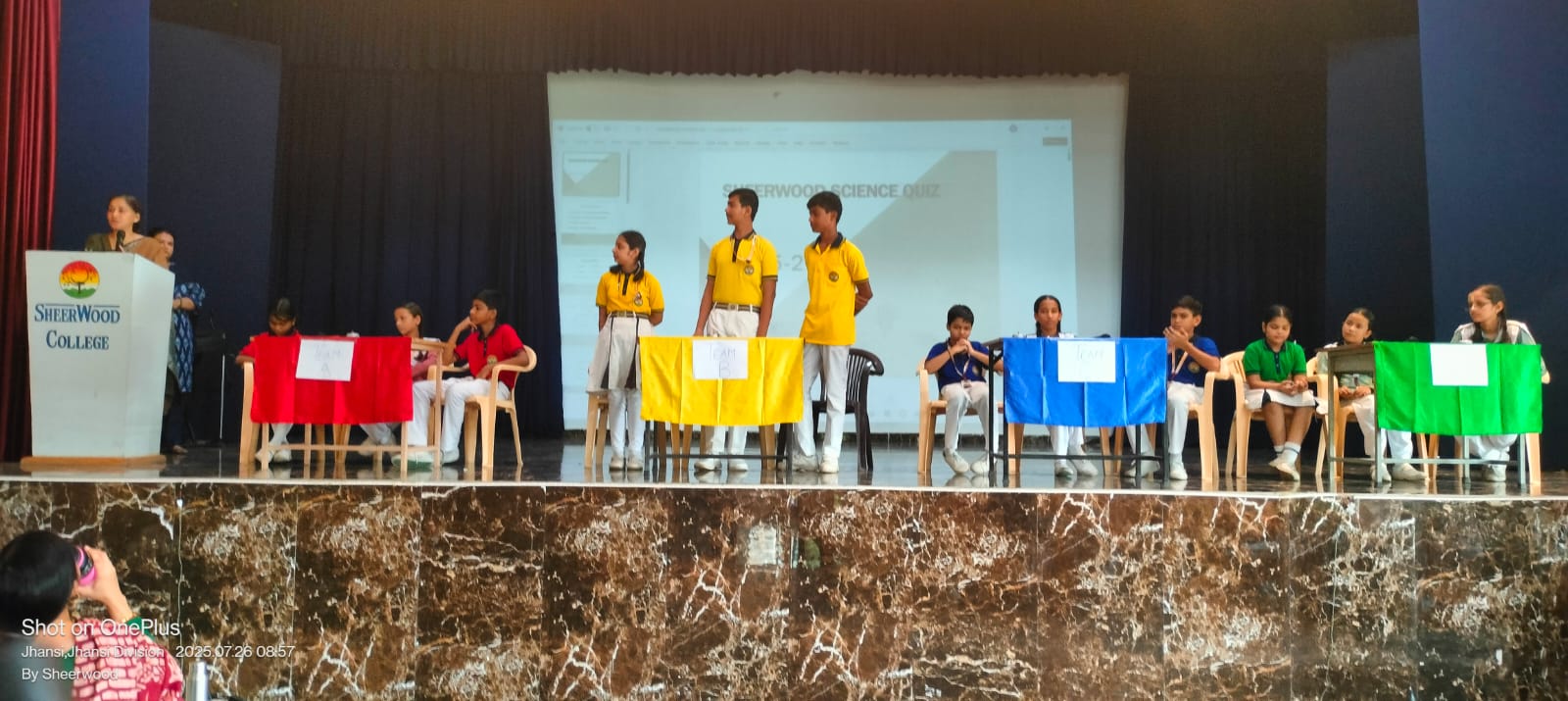 Science Quiz Classes VI to VIII held on 26th July 2025